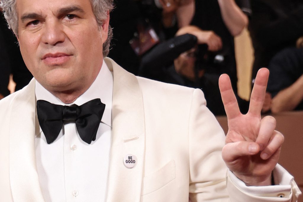 Celebrities wear pins protesting ICE on the Golden Globes red carpet