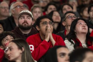 ‘It was a shock’: Canadian fans mourn gold-medal hockey loss