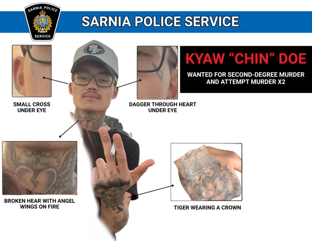 Sarnia police release new images of suspect in fatal campus bar shooting