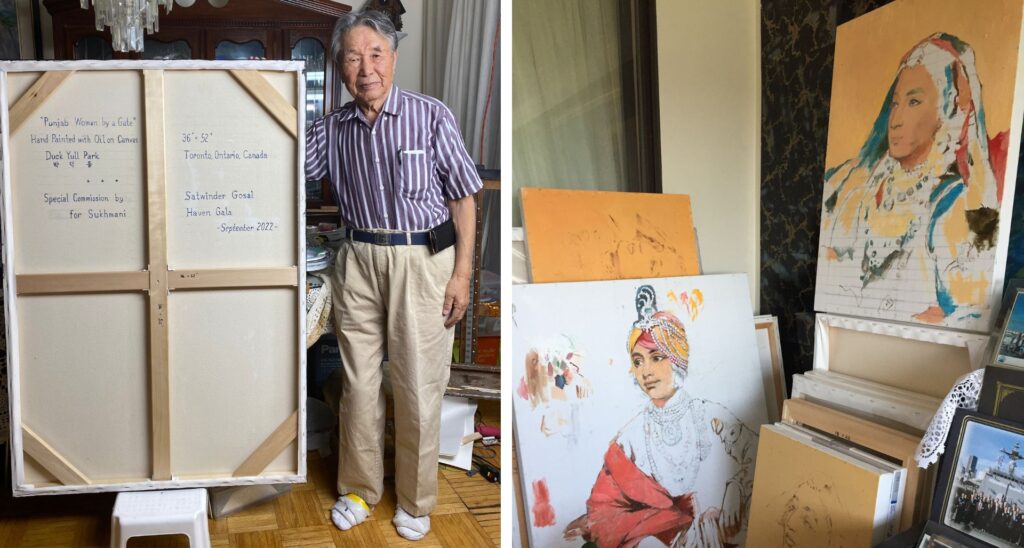 Korean War refugee’s Sikh-inspired art resonates across cultures during Asian Heritage Month