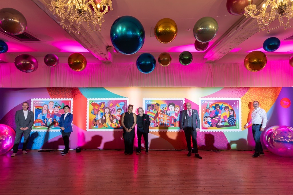 Canada Post unveils new stamp honouring Toronto 2SLGBTQ+ community hub