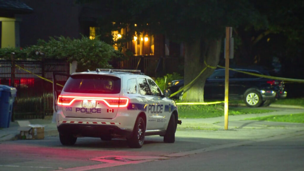 ‘Armed and dangerous’ suspect wanted after man, woman critically injured in Mississauga