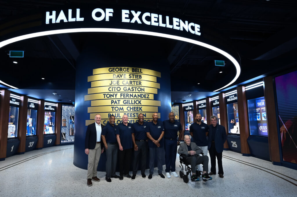 Buck Martinez honoured as Blue Jays unveil Hall of Excellence at Rogers Centre
